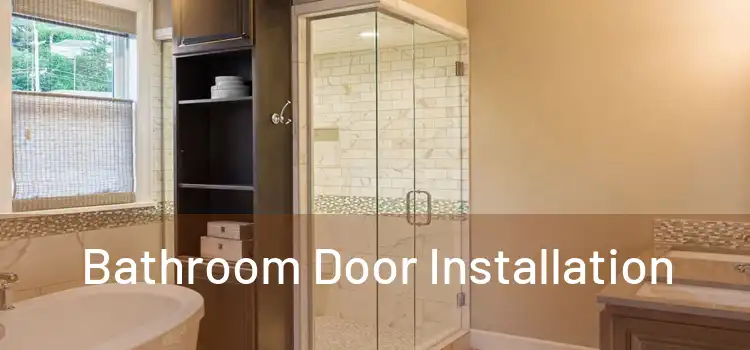  Bathroom Door Installation 